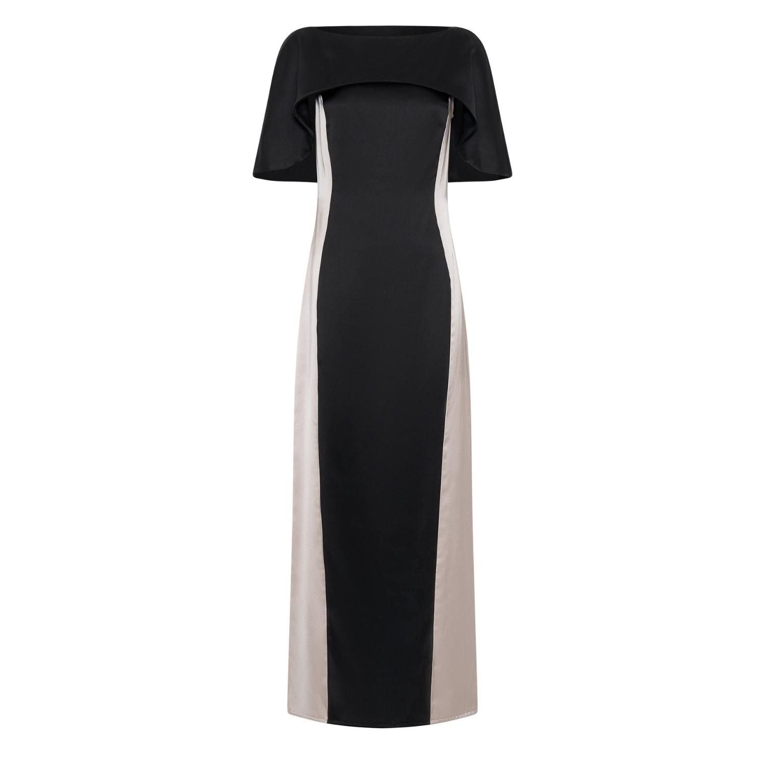 Audrey Adoring Silhouette Cape Dress