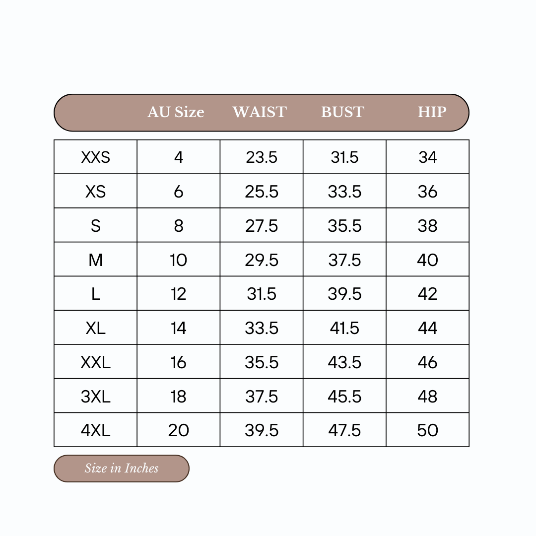 Size Chart – Deer You