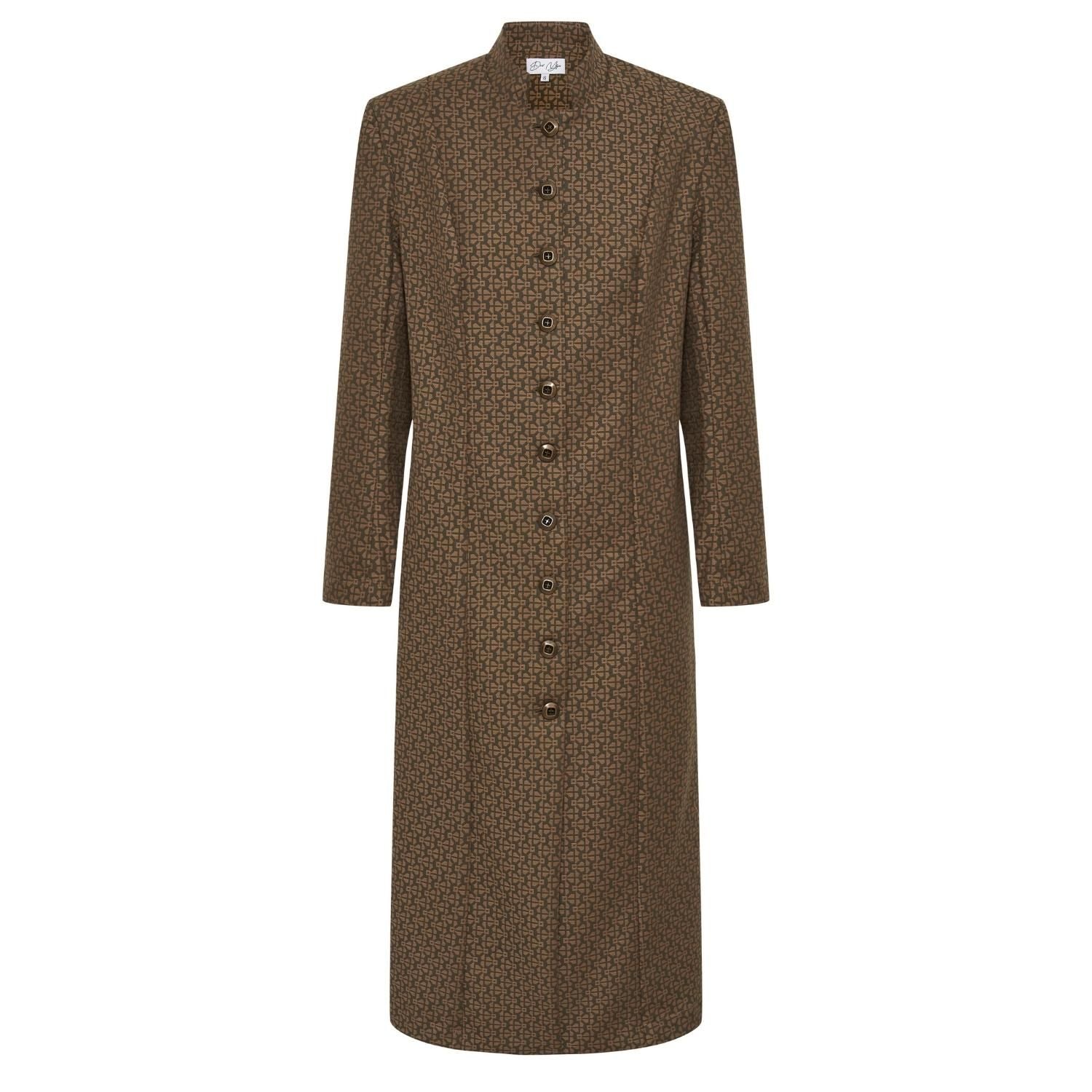 Ivy Impressing Long Tailored Jacket in Kalamata Olive